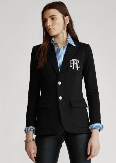 Blazer Polo Ralph Lauren Knit Algodão Mulher 15906-VZXK